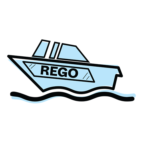 Custom Boat Rego Stickers